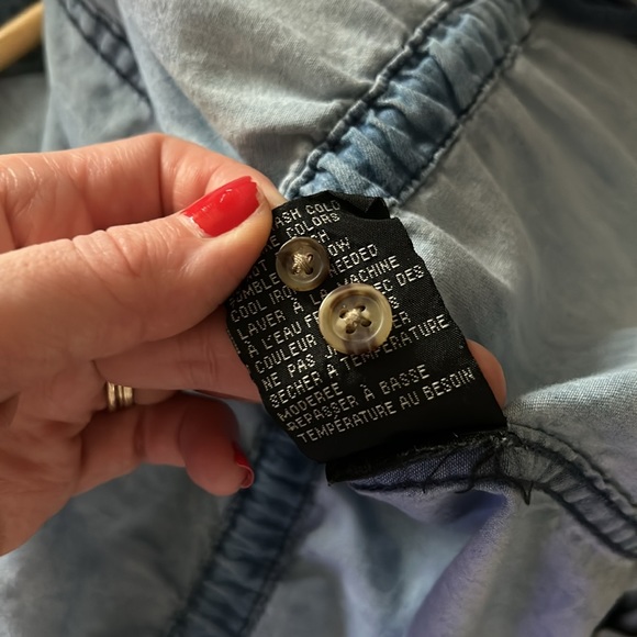 Like New Obey Denim Shirt - Picture 5 of 6